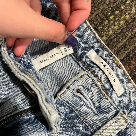 Pacsun, size 26, Light wash, Boyfriend jean - Picture 3 of 5